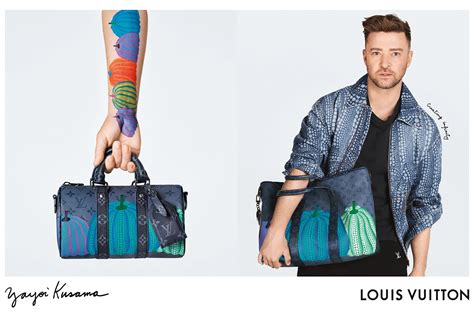 justin timberlake louis vuitton ad|Justin Timberlake Stars in Louis Vuitton x Yayoi Kusama Campaign.